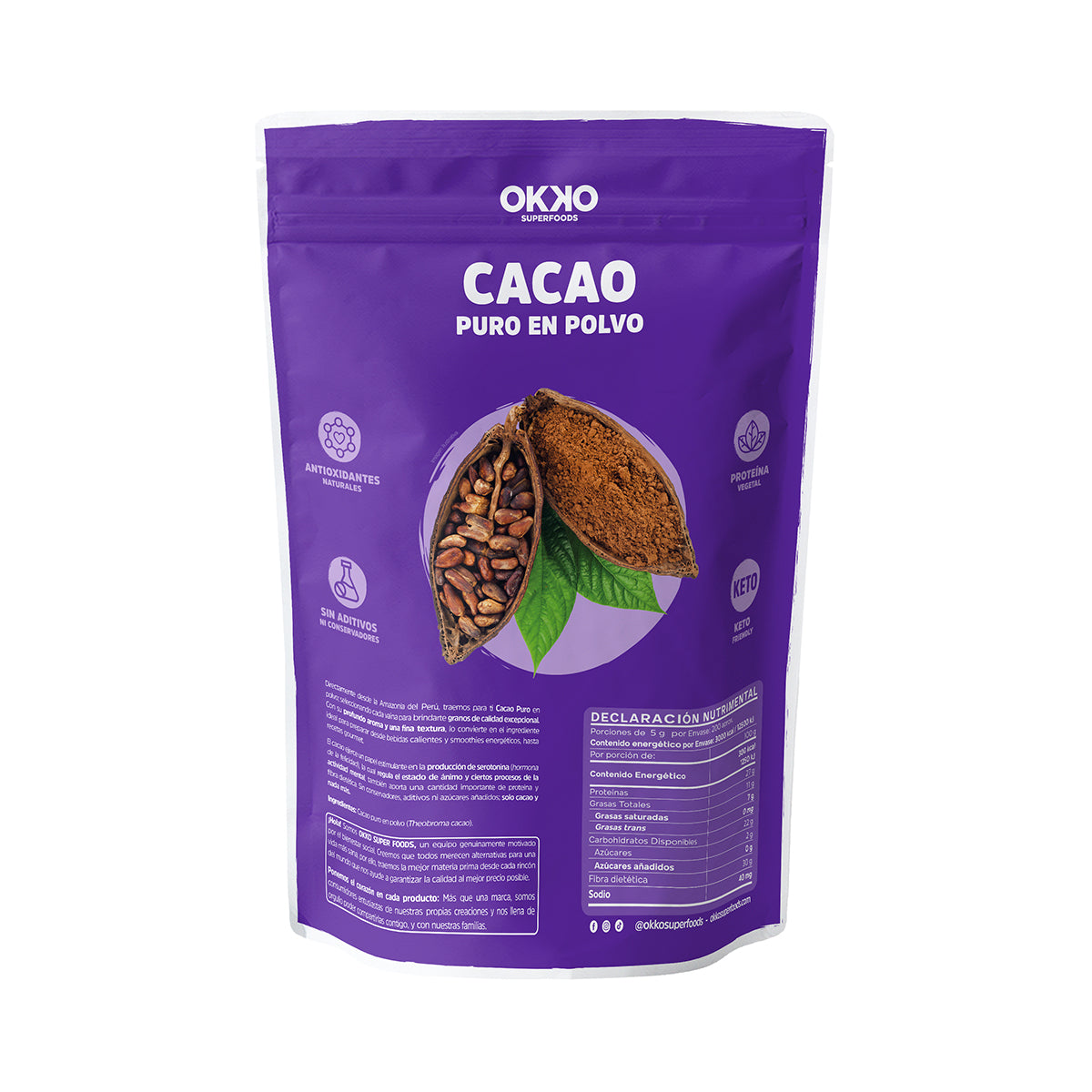 Cacao en Polvo (1 kg)