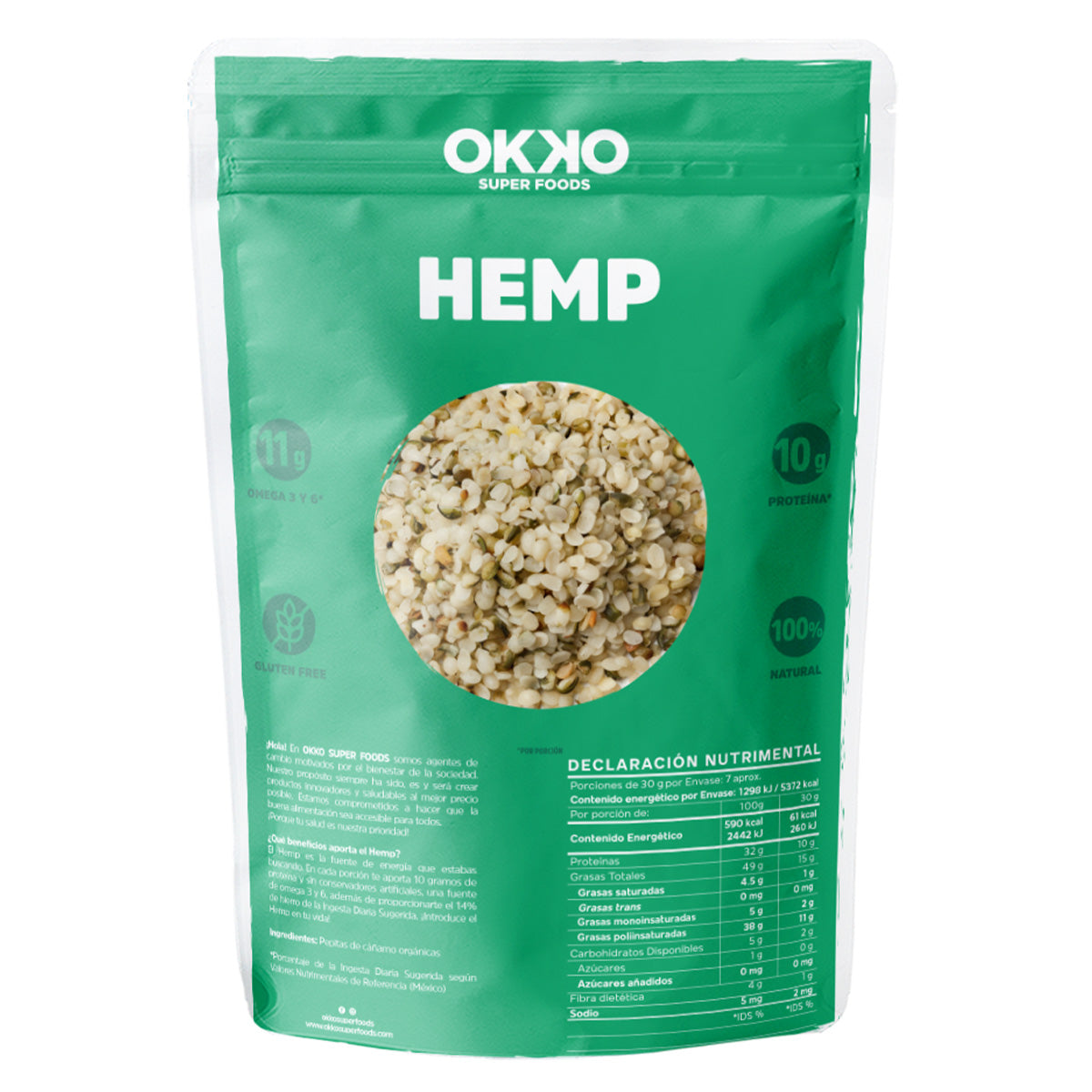 Hemp Orgánico (220g)