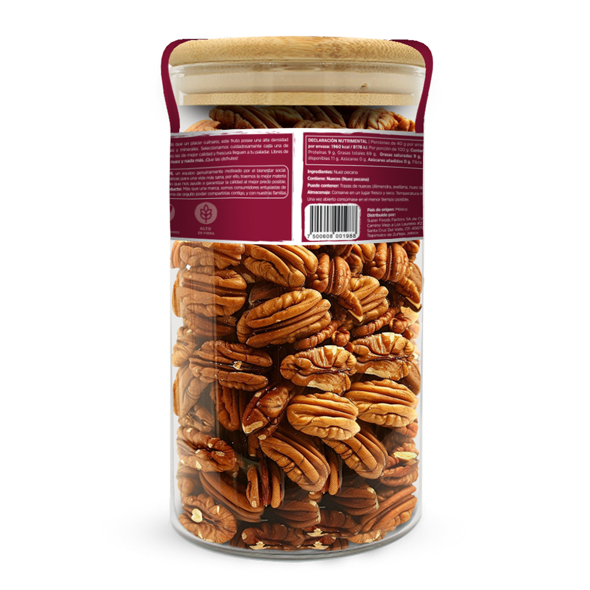 Nuez Pecana Jar (280g)