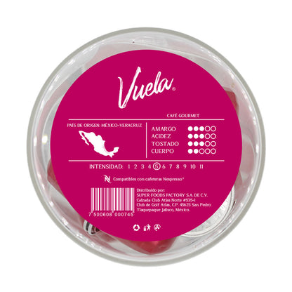 Vuela - Jar Cápsulas de Café Veracruz (110 g)