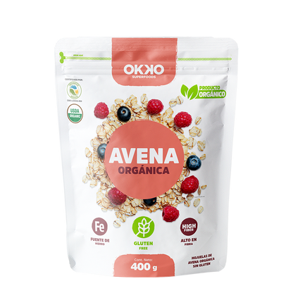 Avena Orgánica Sin Gluten (400 g)