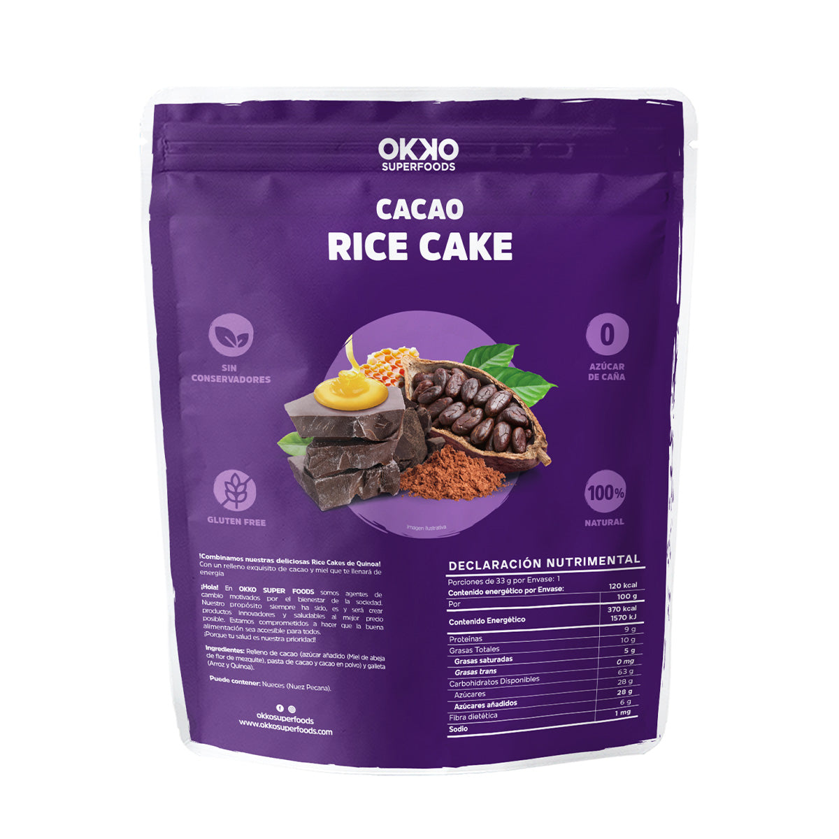 Cacao Rice Cake (33 g)