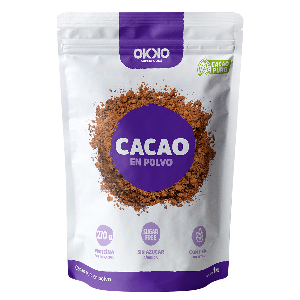 Cacao en Polvo (1 kg)