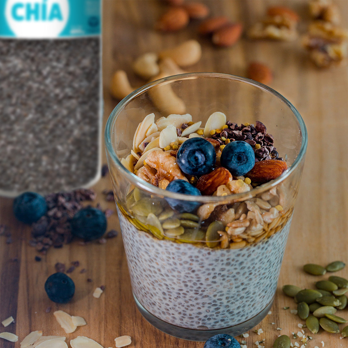 Semillas de Chía Jar (480g)