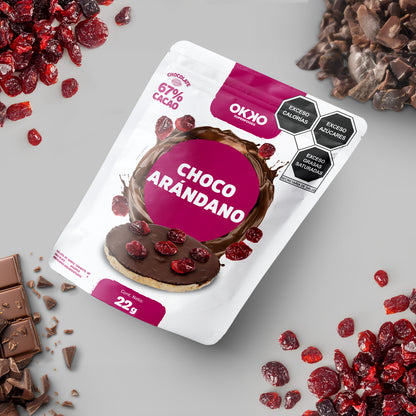 Choco Rice Cake Arándano (22g)