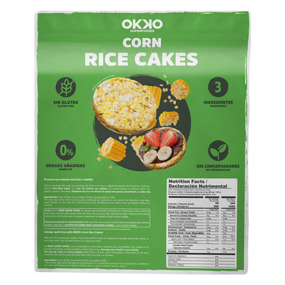 Corn Rice Cakes (136g)