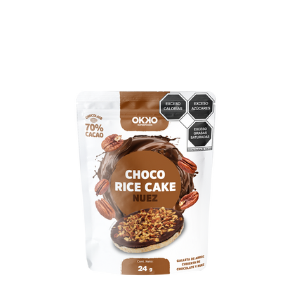 Choco Rice Cake Nuez (24 g)
