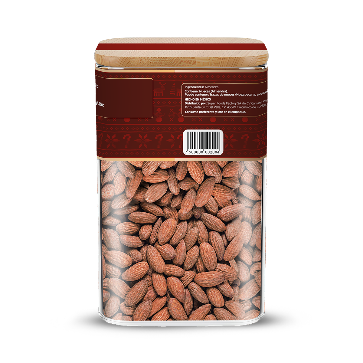 Jar Navideño Almendra (740 g)