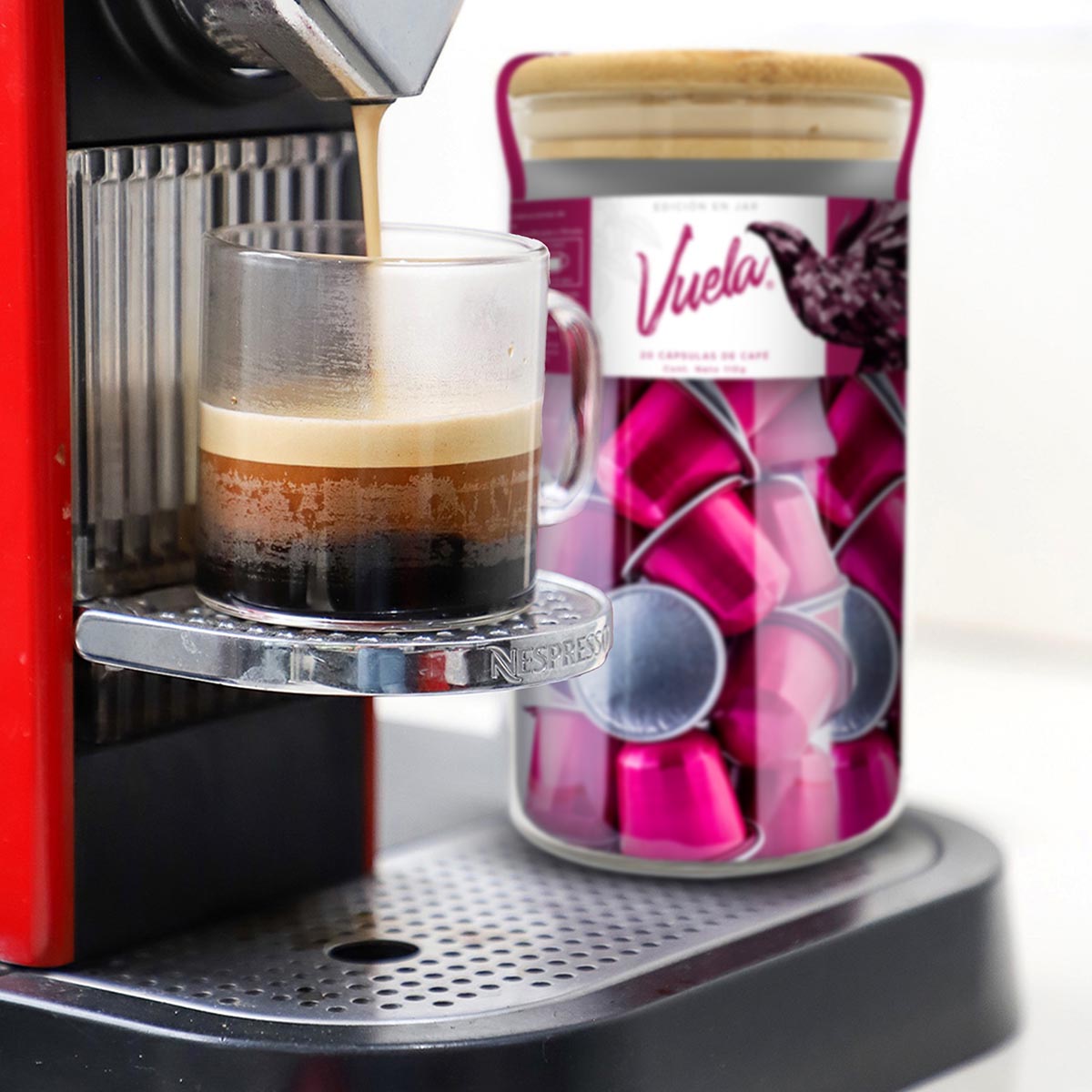 Vuela - Jar Cápsulas de Café Veracruz (110 g)