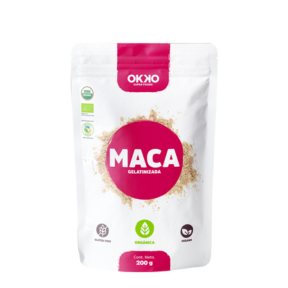 Maca Gelatinizada en Polvo Orgánica (200 g)