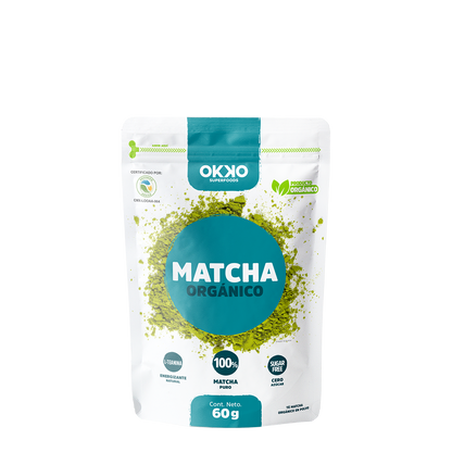 Matcha Orgánico (60 g) + Agitador de Acero Inoxidable