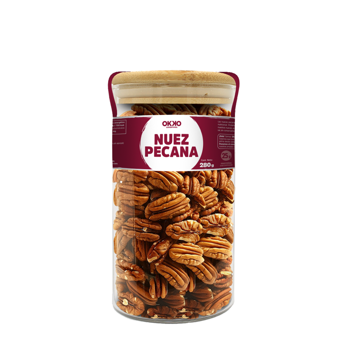Nuez Pecana Jar (280g)