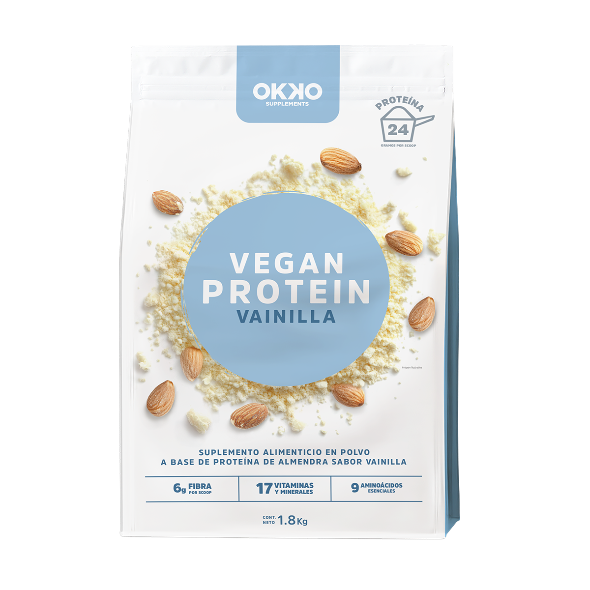 Proteína Vegana Vainilla (1.8 kg)