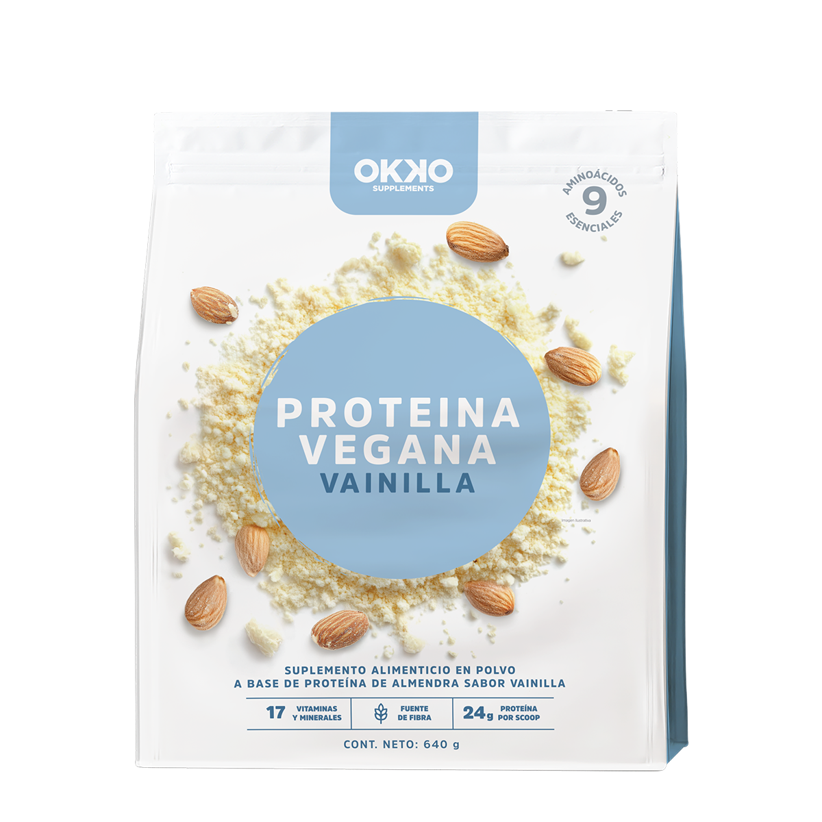 Proteína Vegana Vainilla (640 g)