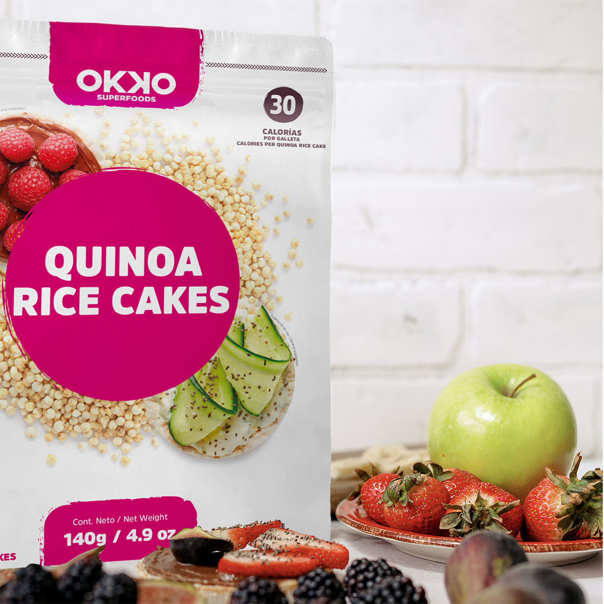 Rice Cakes con Quinoa (140  g)