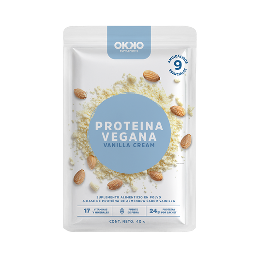 Proteína Vegana Vainilla 16 Sachets (42 g cada uno)