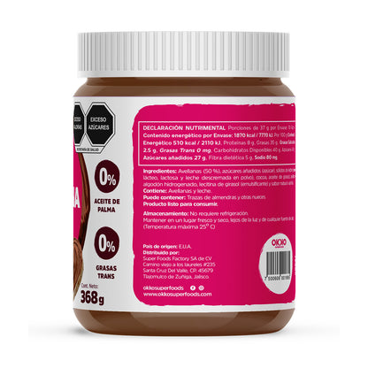 Crema de Avellana con Cacao (368g)