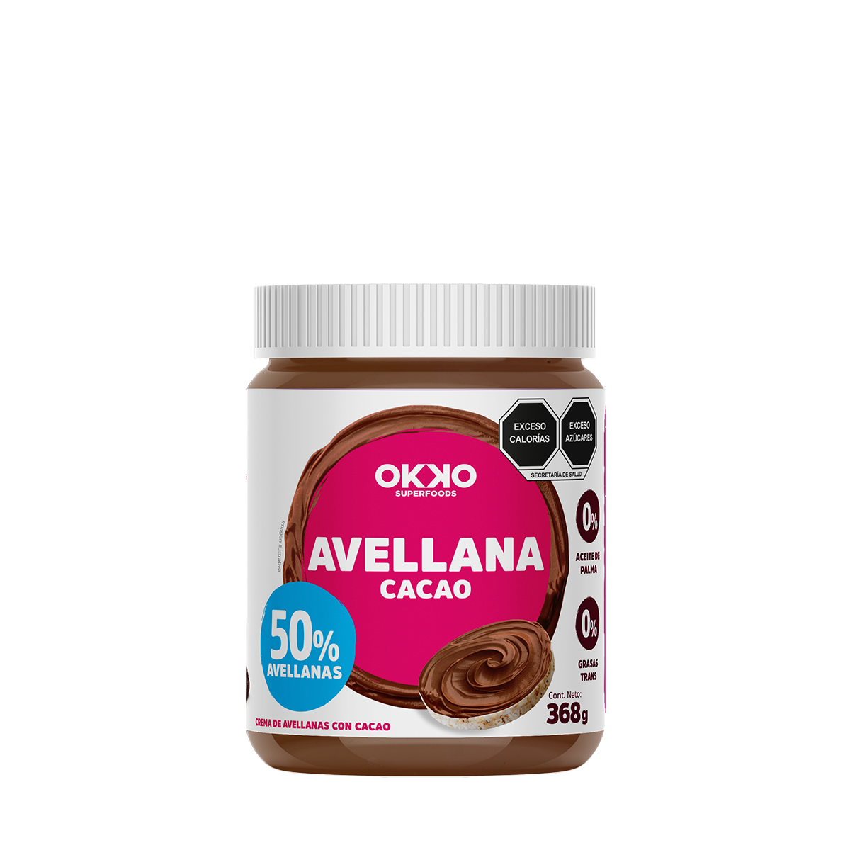 Crema de Avellana con Cacao (368g)
