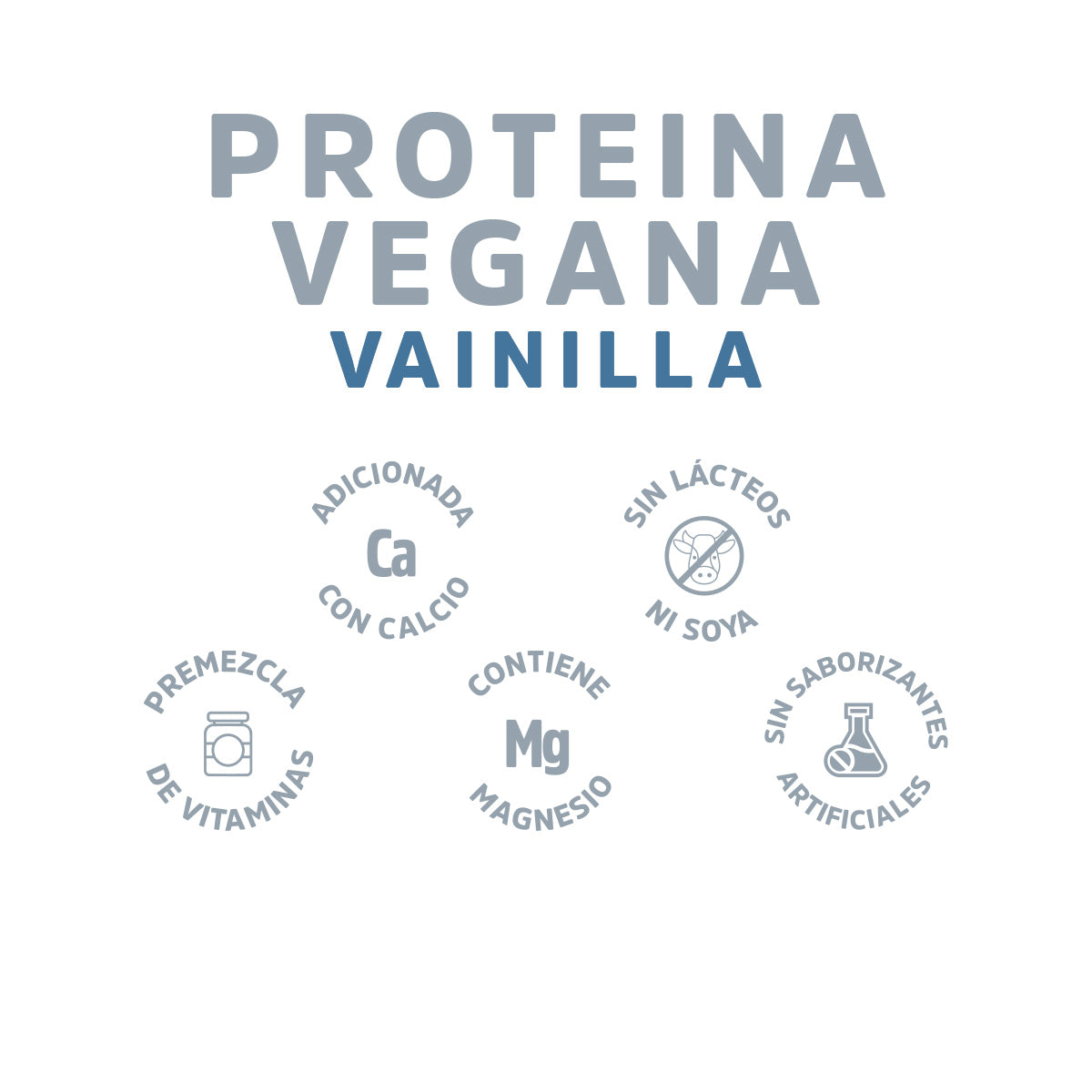 Proteína Vegana Vainilla (640 g)